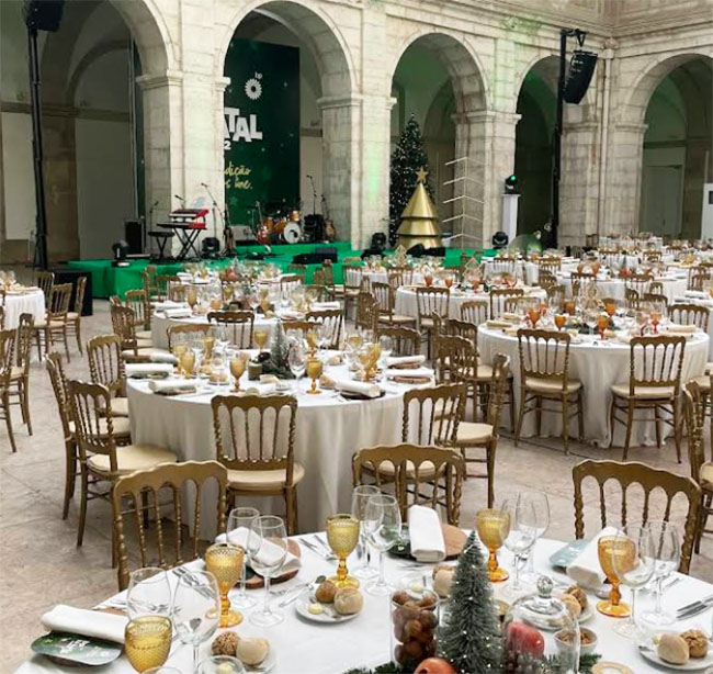 Pátio da Galé espaço histórico para eventos versáteis