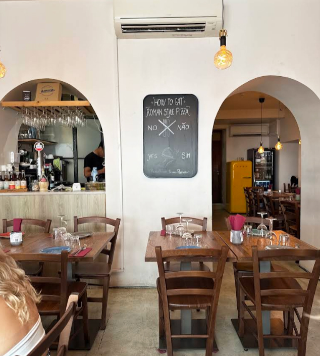 Pizzeria Romana Alfama pizzaria italiana no bairro de Alfama em Lisboa