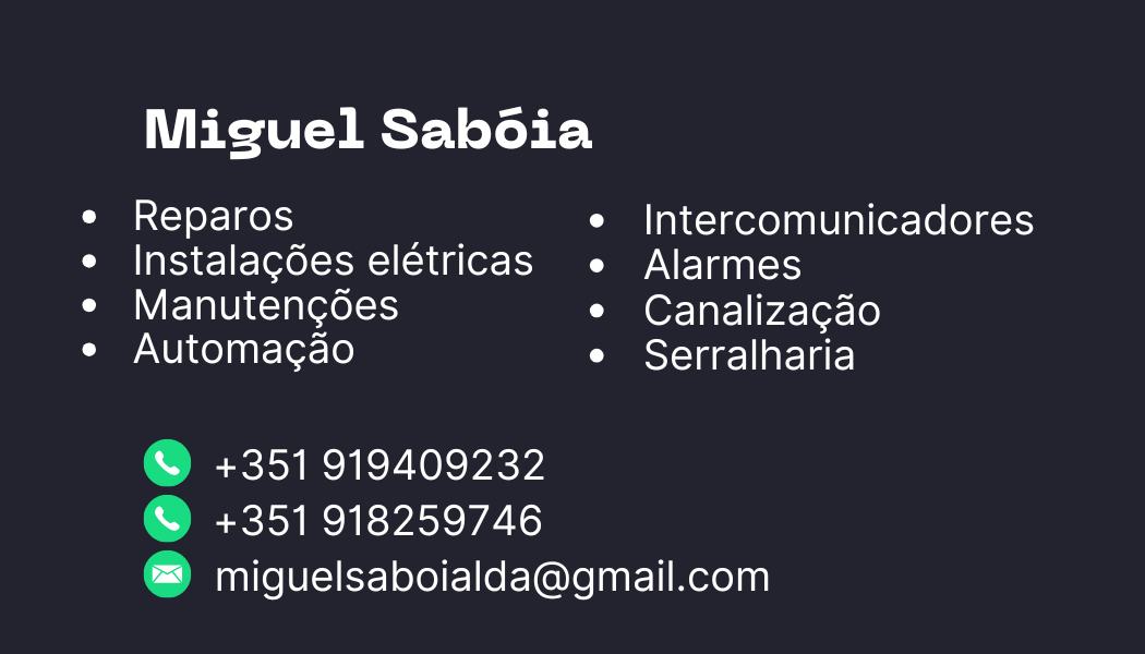 Miguel Sabóia foto 1