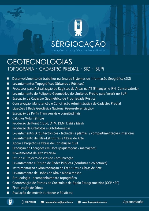 TOPOGRAFIA | Sérgio Cação foto 2