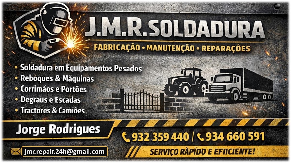 .J.M.R. SOLDADURA FABRICAÇÃO MANUTENÇÃO e REPARAÇÕES 24H foto 3