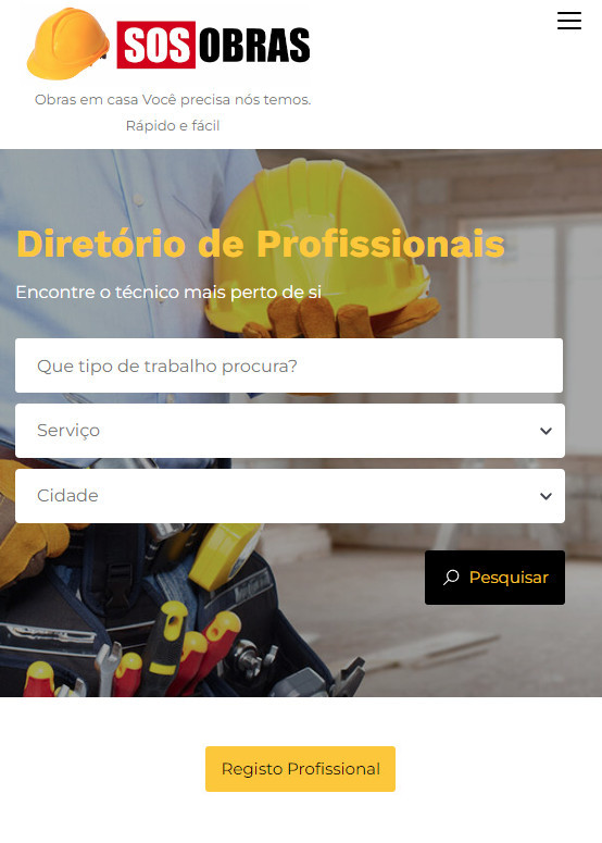 SOS Obras Diretório Profissionais, você precisa nós temos foto 2