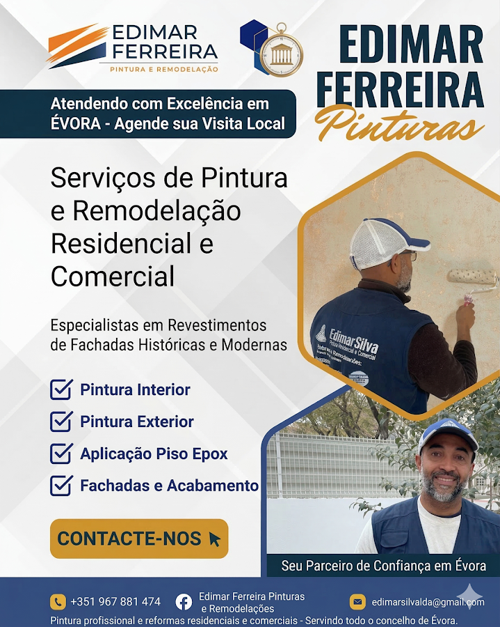 Edimar Ferreira - Pintura e remodelação em Évora foto 6