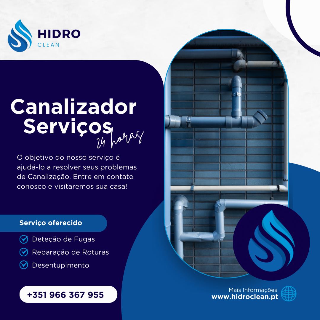 Hidro Clean Canalizações - Canalizador - Desentupimentos - Fuga de Água - 24 Horas Desentupidora foto 7