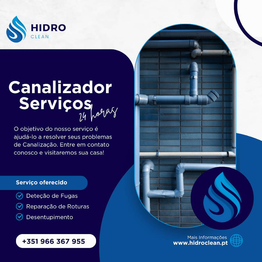 Hidro Clean Canalizações - Canalizador - Desentupimentos - Fuga de Água - 24 Horas Desentupidora foto 8