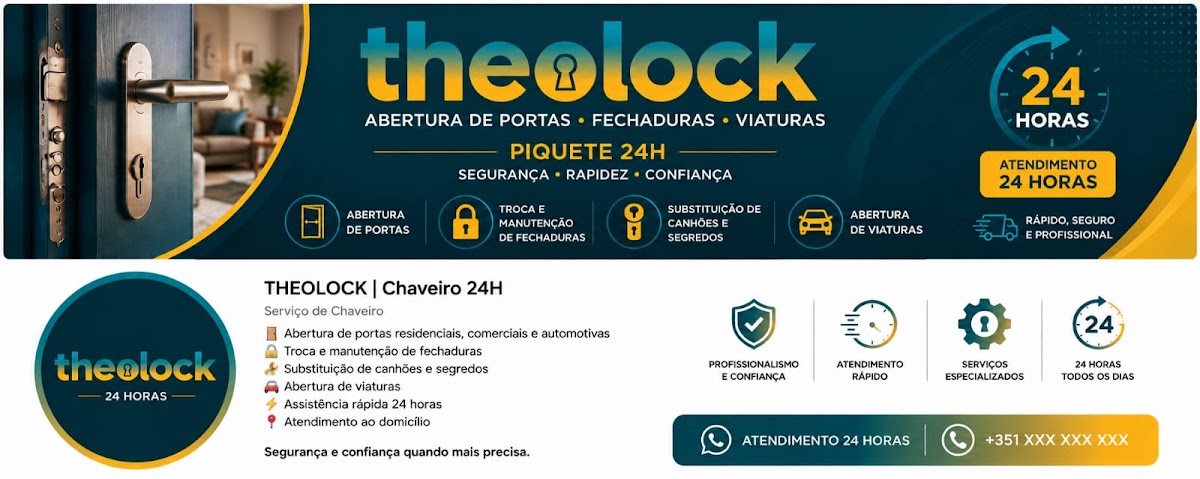 Theolock - Chaveiro e Abertura de Portas Lisboa 24h foto 2