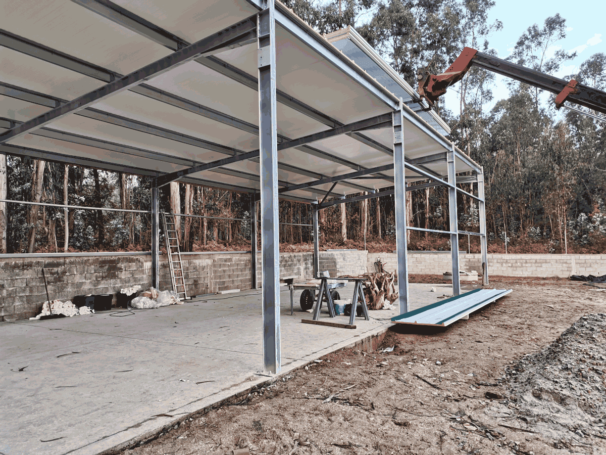 BragaSteel - Montagem e Fabrico de Pavilhões e Estruturas metálicas foto 5
