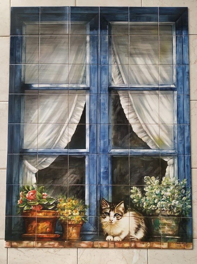 Azulejos pintados à mão CONCEIÇÃO SILVA foto 1